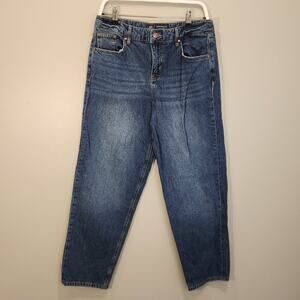 Boden Boyfriend Jeans 90's Relaxed Mid-Rise Classic Denim Capsule - Size 8